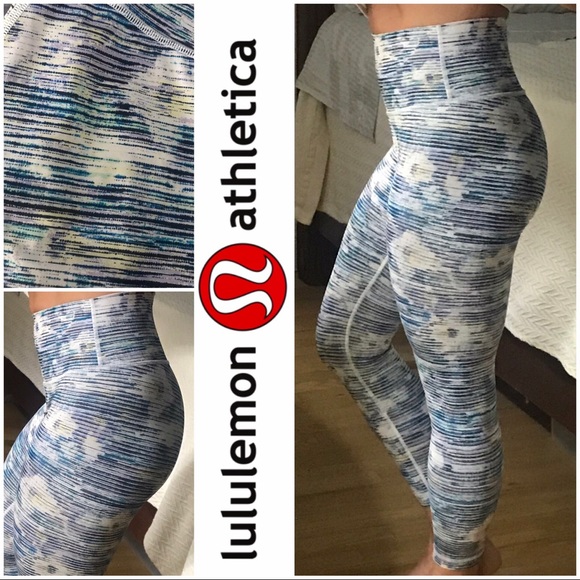 lululemon athletica Pants - Lulu high waist sz 6 tight fit cropped leggings